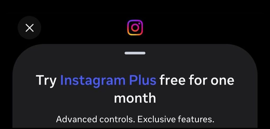 Meta started testing the Instagram Plus advanced subscription service in a few countries